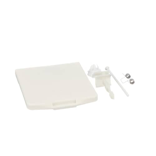 Whirlpool 4387043 Dishwasher Detergent Dispenser Cover Kit with spring and pin
