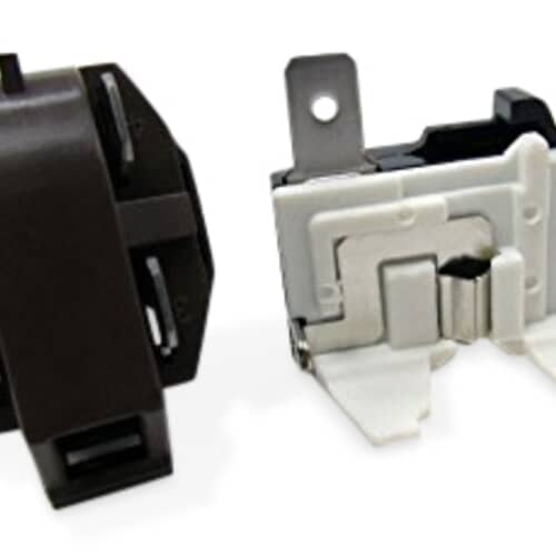 Whirlpool 4387913 Refrigerator Compressor Overload and Start Relay assembly.
