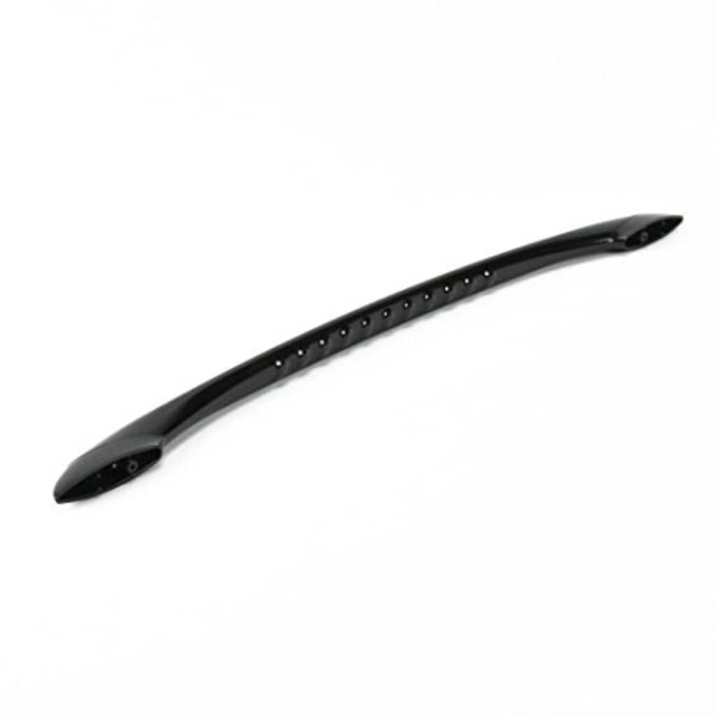 Whirlpool 74011777 Handle; Door (Black), a genuine OEM replacement handle designed for Whirlpool ovens and ranges, featuring a sleek black finish and durable construction.