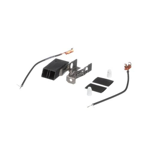 Close-up view of Whirlpool 814399 Range Oven Surface Element Receptacle, showing the electrical connections and mounting components for proper surface element operation.