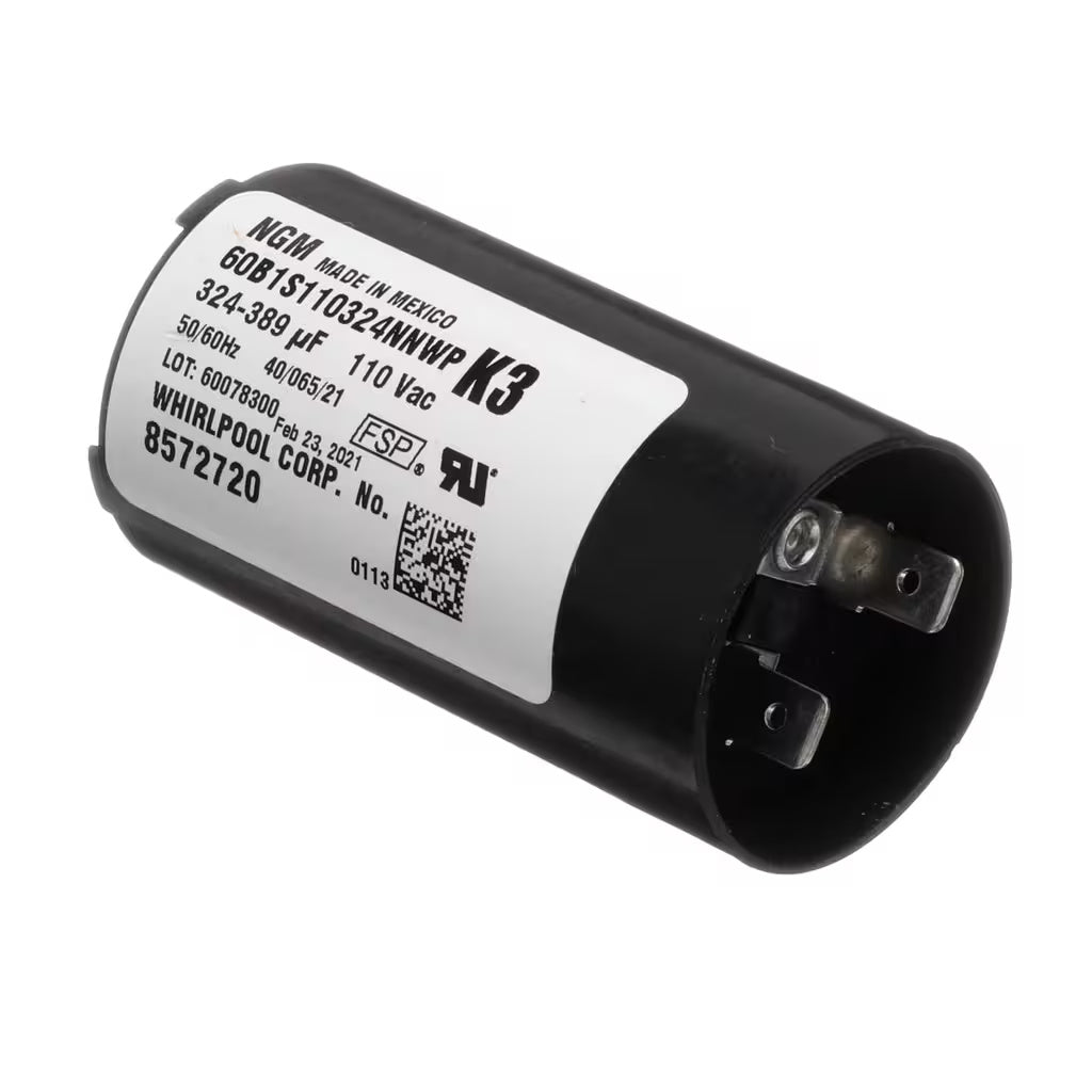 Whirlpool replacement capacitor WP8572720