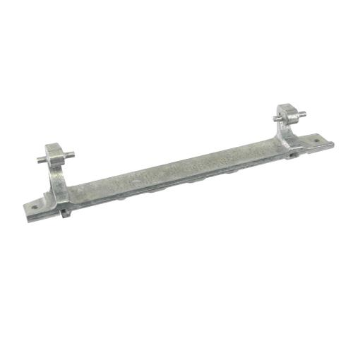Bosch 00491647 metal replacement door hinge for Nexxt and other Bosch/Thermador dryer models.