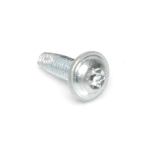 Close-up view of the Bosch 00610840 self-tapping flanged mounting screw with a Torx (star) drive head.