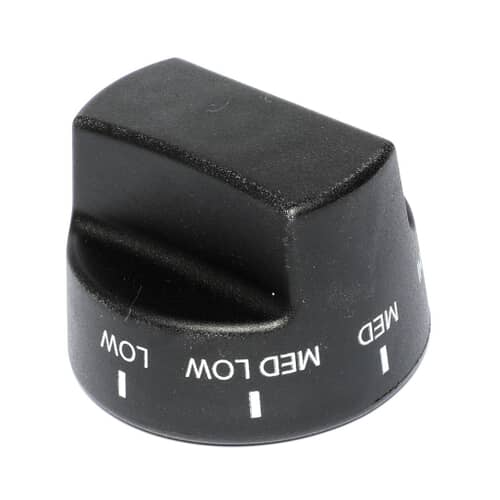 Viking PB010206 Gas Range Top Burner Control Knob (Black) – OEM Replacement
