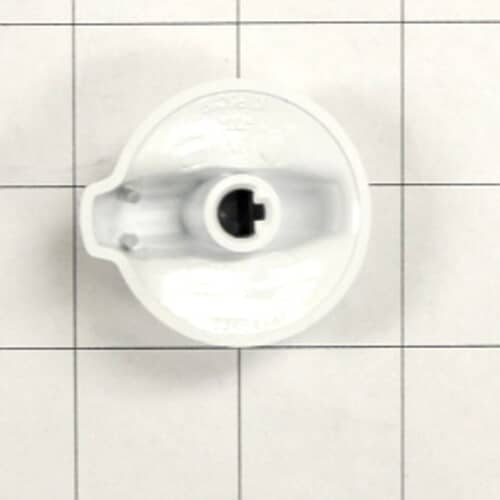 Electrolux 134844410 Washer/Dryer Rotary Selector Knob, White – OEM Replacement