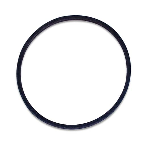 Electrolux 134511600 washer drive belt formed into a large circle.