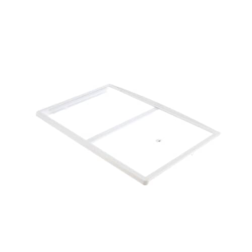 Side profile view of the shelf structure against a white background.