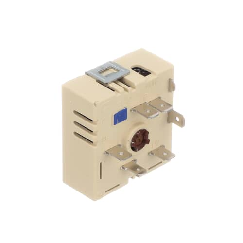 Rear angled view of the WB24T10058 switch body and terminals.