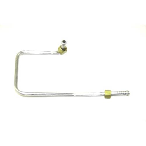 Side view of the 316237704 ignitor/orifice assembly and gas delivery tube.