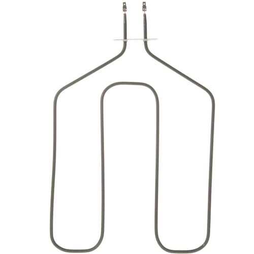 GE WB44X10015 Oven Broil Heating Element, showing the square/M-shaped coil tubing.