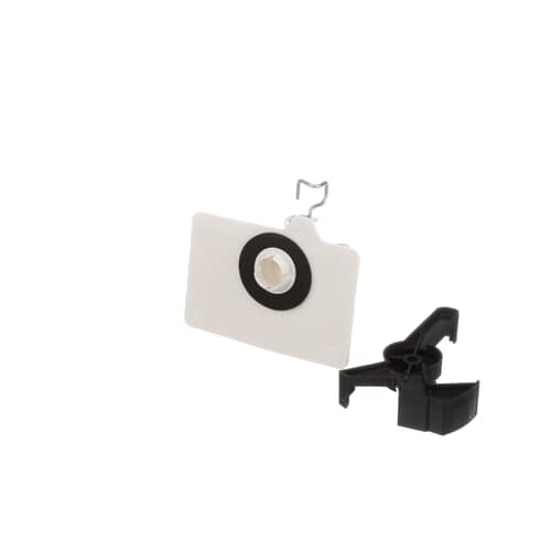 GE WD35X10346 Dishwasher Rinse Aid Tank Kit (rear view of the assembly).