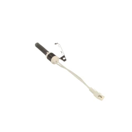Close-up view emphasizing the probe tip and the attached white/blue two-pin connector.