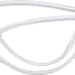 Angled view of the gasket showing one of the curved corners.