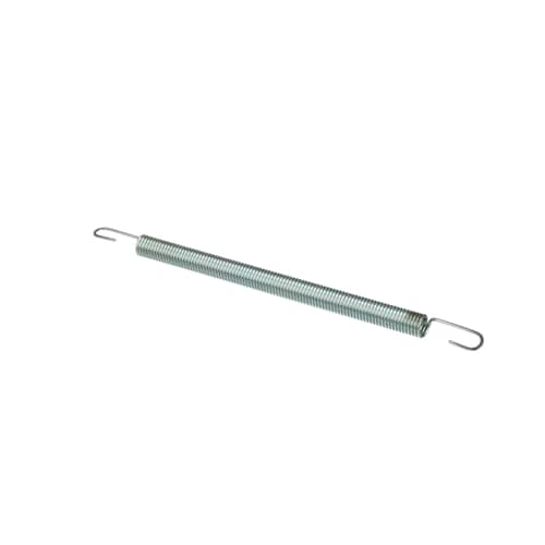 LG 4970ED4004G range door spring shown stretched straight against a white background