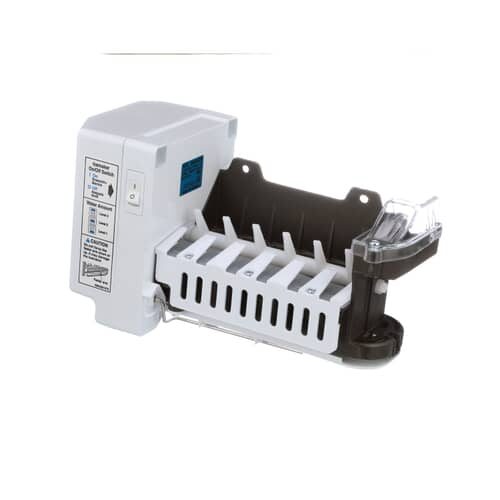 LG AEQ36756901 Refrigerator Ice Maker Assembly - Angled View