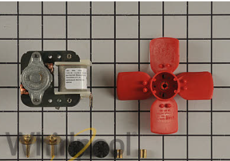 Refrigerator Evaporator Fan Motor Kit with Blade — Part # 482731