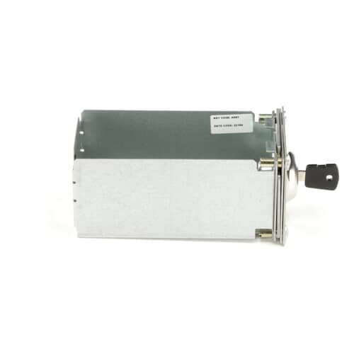 Angle view of the Whirlpool W11190039 Box, showcasing the sturdy build and proper fitment for Whirlpool appliance models to protect internal electrical components.